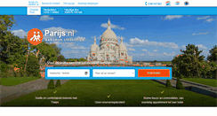 Desktop Screenshot of parijs.nl